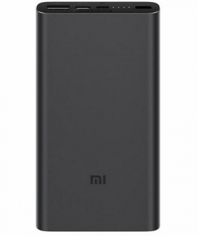 Внешний аккумулятор Mi Power Bank 3, 10000 мАч, черный