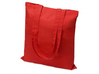 Сумка из хлопка Carryme 105, 105 г/м2 (красный)