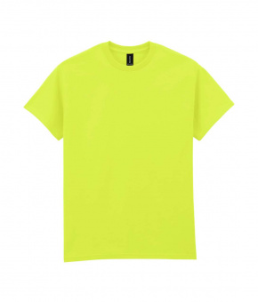 Футболка ULTRA COTTON, ЖЕЛТЫЙ НЕОН S