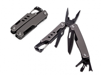 Многофункциональный инструмент 11-в-1 Ranger (черный, серый)