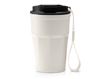 Термокружка KEURY из нержавеющей стали с керамическим слоем, 350 мл (белый)