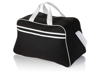 Сумка спортивная San Jose (черный, белый)