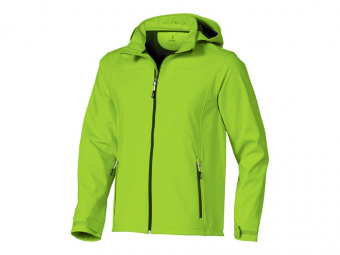 Куртка софтшел Langley мужская (зеленое яблоко)