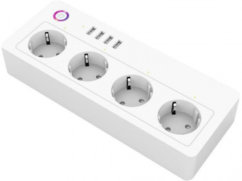 Умный сетевой фильтр IoT PS45 (белый)