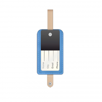 Бирка на чемодан Country. Под заказ