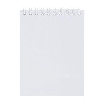 Блокнот Bonn Soft Touch, S, белый