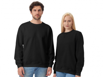 Свитшот оверсайз Lisbon унисекс (черный)