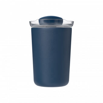 Термокружка вакуумная Страда, синяя