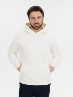 Худи оверсайз унисекс Snuggie, молочно-белое Худи оверсайз унисекс Snuggie, молочно-белое