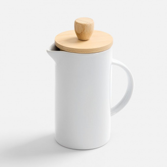 Френч-пресс Ceramero, белый