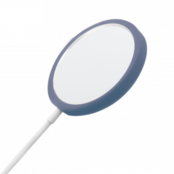 Беспроводное магнитное зарядное устройство Fomax 15W To Go, белый/серый