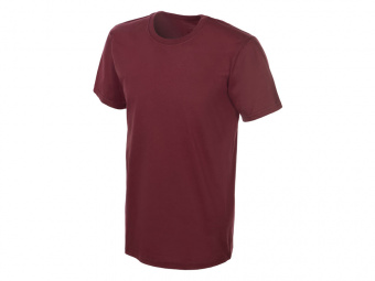 Футболка Super club мужская (бургунди)