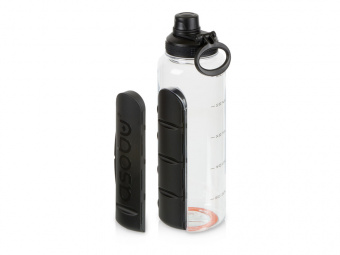 Спортивная бутылка для воды Electrolyte, 1200 мл, тритан (черный)