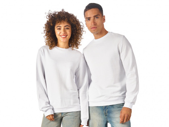 Свитшот Monaco, унисекс (белый)