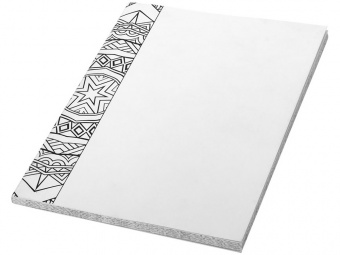 Блокнот А5 Doodle Colour Therapy (белый, черный)