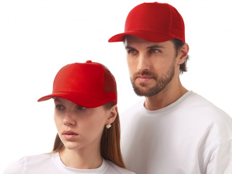 Бейсболка Kansas (красный)