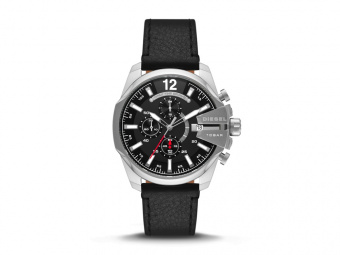 Часы наручные, мужские (черный, стальной)