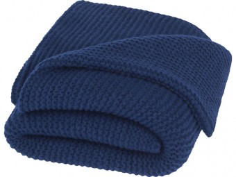 Вязанное одеяло Suzy (navy)