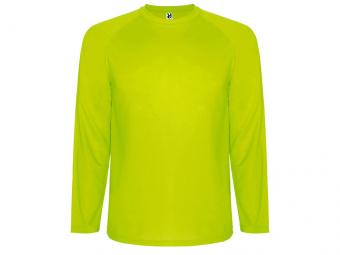 Футболка с длинным рукавом Montecarlo мужская (неоновый желтый)