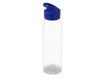 Бутылка для воды Plain (синий, прозрачный)