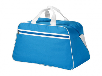 Сумка спортивная San Jose (аква, белый)