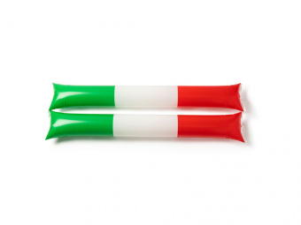 Набор надувных хлопушек SUPORT, Италия (зеленый, белый, красный)