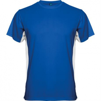 Спортивная футболка TOKYO мужская, КОРОЛЕВСКИЙ СИНИЙ/БЕЛЫЙ 2XL