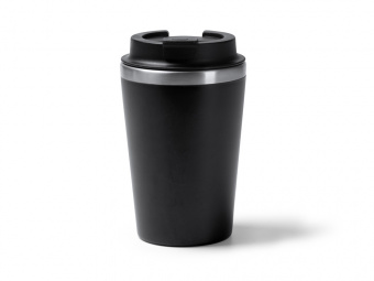 Термокружка HORAN, 350 мл (черный)