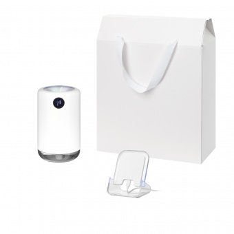 Подарочный набор Bliss, Gloss NEO, белый (увлажнитель воздуха, зарядное устройство)