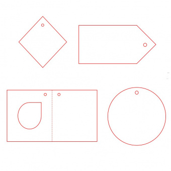 Заготовка из бумаги Paper, M