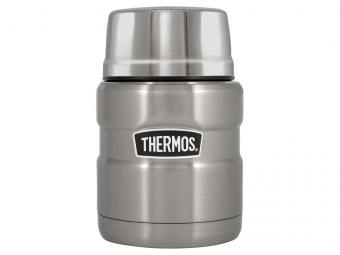Термос для еды с ложкой Thermos King-SK3000 (серебристый)