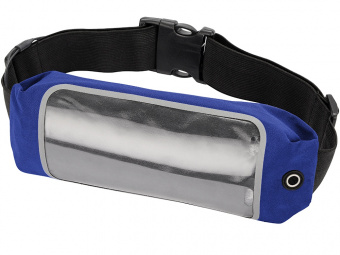 Сумка на пояс Спринт (синий, черный)