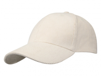 Бейсболка Hutton из переработанного хлопка (песочный)