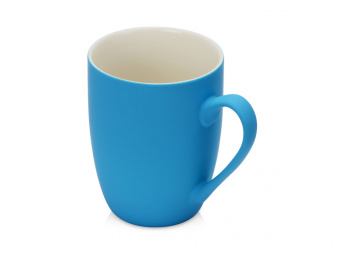 Кружка с покрытием soft-touch Tulip Gum (голубой)