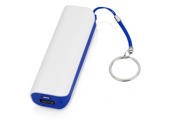 Внешний аккумулятор Basis, 2000 mAh (белый, синий)