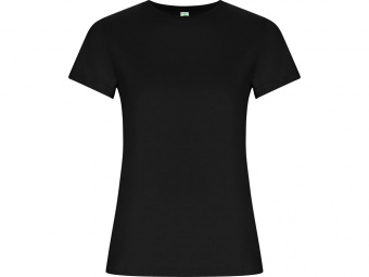 Футболка из органического хлопка Golden Woman женская (черный)