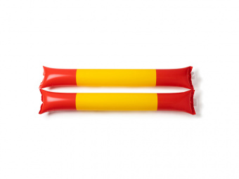 Набор надувных хлопушек SUPORT, Испания (красный, желтый)