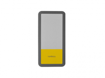 Внешний аккумулятор NEO Bright, 10000 mAh (серый, желтый)