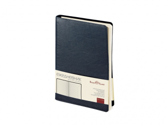 Ежедневник недатированный А5 Milano (темно-синий)