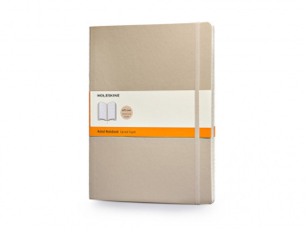 Записная книжка Classic Soft, XLarge (в линейку) (бежевый)