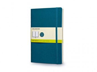 Записная книжка А5  (Large) Classic Soft (нелинованный) (бирюзовый)